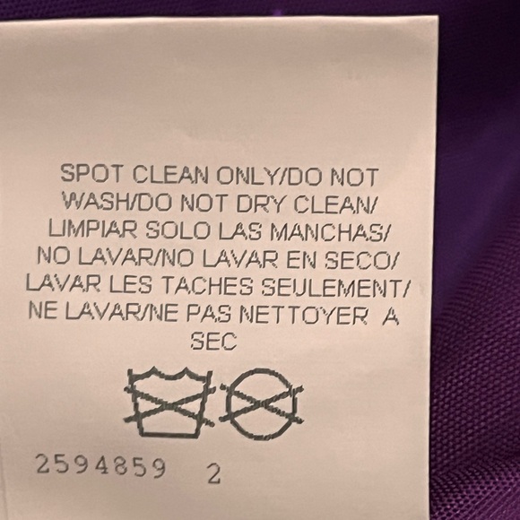 Reggio maxi formal sleeveless sequins purple gown dress Y2K size 10 - Picture 12 of 15